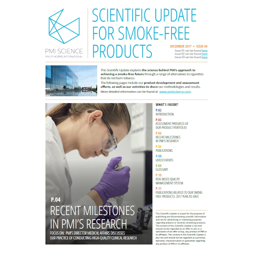 Scientific Update 4: PMI's Director Medical Affairs discusses our practice of conducting high-quality clinical research